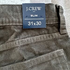 J. Crew Factory Men’s Courdory Pants - Slim Fit Flex - 31x30 - never worn